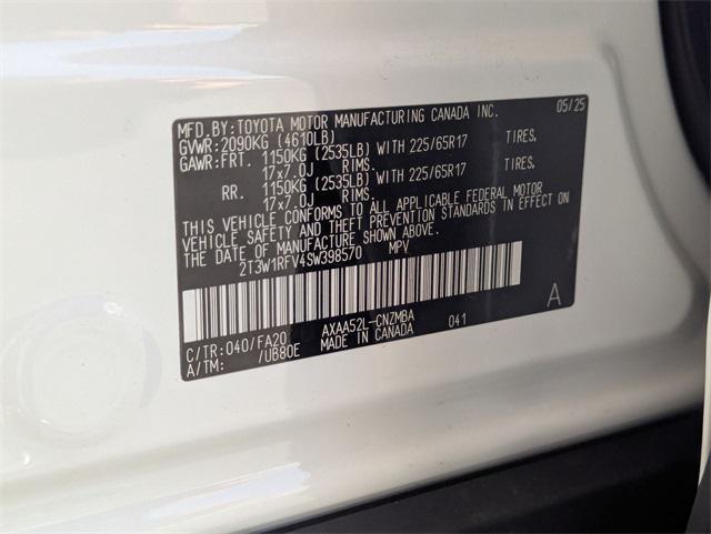 new 2025 Toyota RAV4 car, priced at $35,414