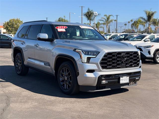 used 2024 Toyota Sequoia car, priced at $72,536