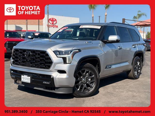 used 2024 Toyota Sequoia car, priced at $72,536
