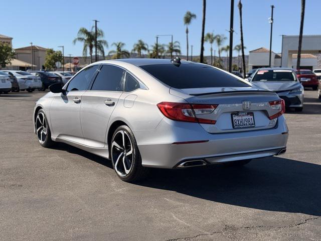 used 2021 Honda Accord car, priced at $23,591