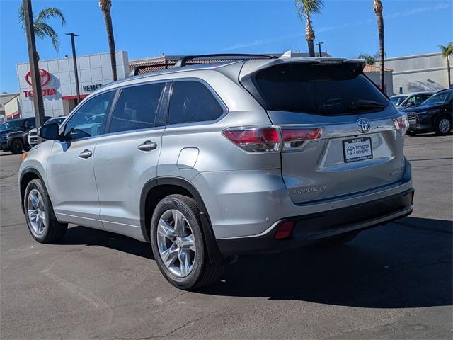 used 2015 Toyota Highlander car, priced at $14,999