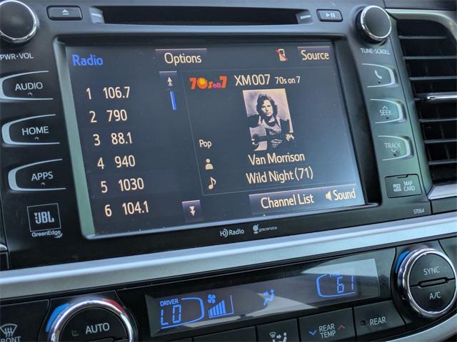 used 2015 Toyota Highlander car, priced at $14,999