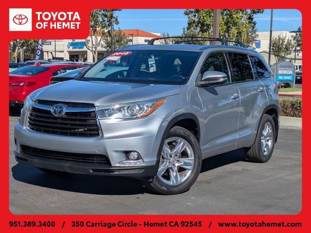 used 2015 Toyota Highlander car, priced at $14,999
