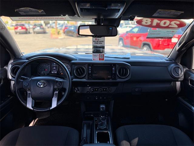 used 2018 Toyota Tacoma car, priced at $25,970