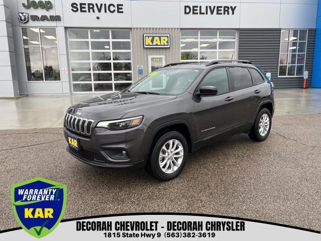 used 2022 Jeep Cherokee car, priced at $26,500