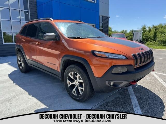 used 2015 Jeep Cherokee car, priced at $10,000