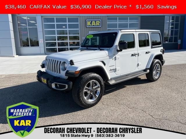 used 2020 Jeep Wrangler Unlimited car, priced at $36,900