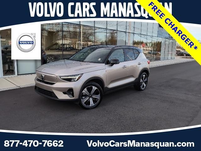 used 2023 Volvo XC40 Recharge Pure Electric car, priced at $36,887