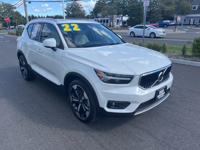 used 2022 Volvo XC40 car, priced at $34,975