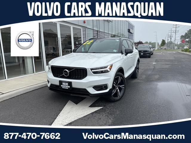 used 2022 Volvo XC40 car, priced at $35,975