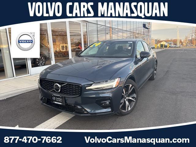 used 2024 Volvo S60 car, priced at $27,975