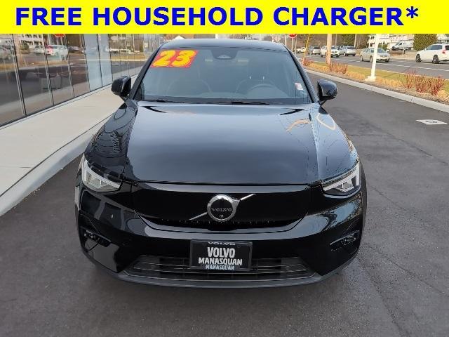 used 2023 Volvo C40 Recharge Pure Electric car, priced at $33,974