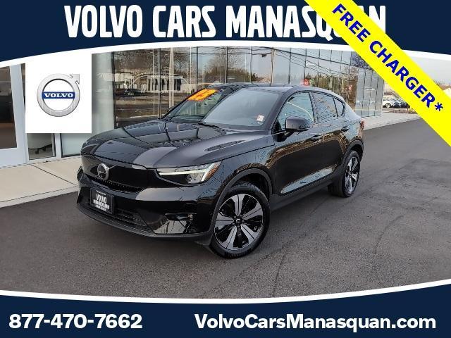 used 2023 Volvo C40 Recharge Pure Electric car, priced at $33,974