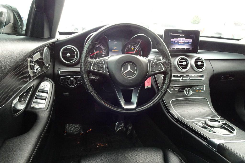 used 2017 Mercedes-Benz C-Class car, priced at $15,995