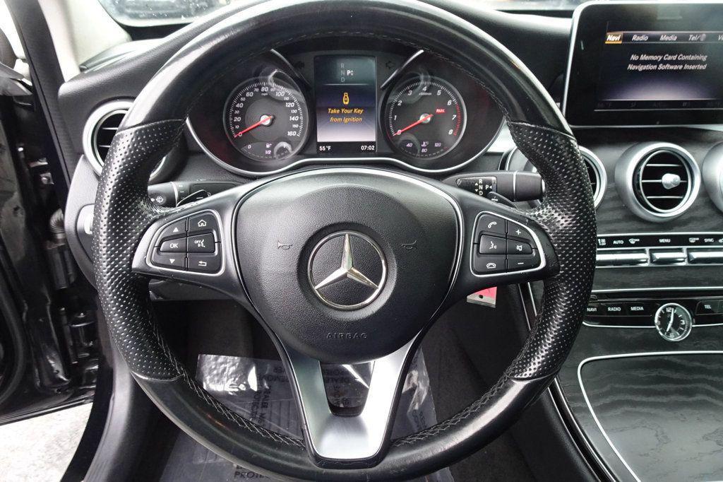 used 2017 Mercedes-Benz C-Class car, priced at $15,995