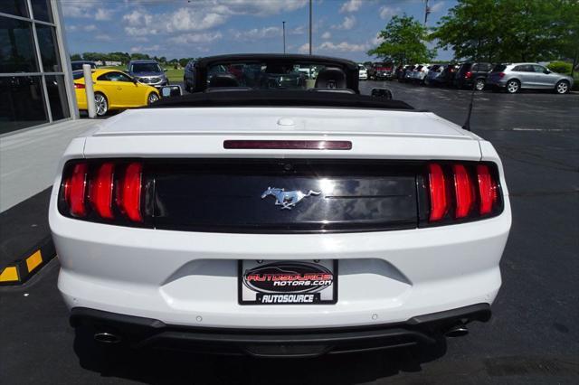 used 2022 Ford Mustang car, priced at $19,990