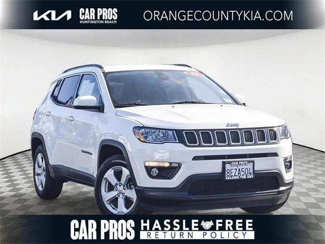 used 2018 Jeep Compass car, priced at $19,397