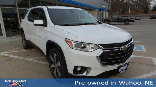 used 2021 Chevrolet Traverse car, priced at $25,362