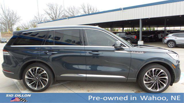 used 2022 Lincoln Aviator car, priced at $45,291