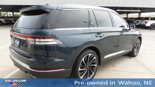 used 2022 Lincoln Aviator car, priced at $45,291