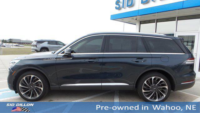 used 2022 Lincoln Aviator car, priced at $45,291
