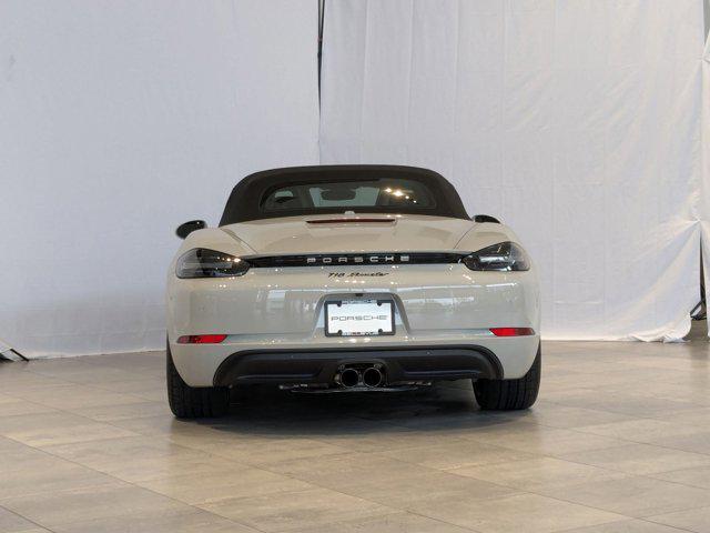 new 2025 Porsche 718 Boxster car, priced at $95,225