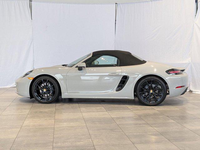 new 2025 Porsche 718 Boxster car, priced at $95,225