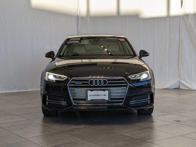 used 2018 Audi A4 car, priced at $21,417