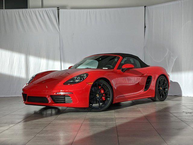 new 2025 Porsche 718 Boxster car, priced at $105,885