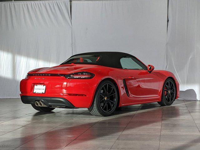 new 2025 Porsche 718 Boxster car, priced at $105,885