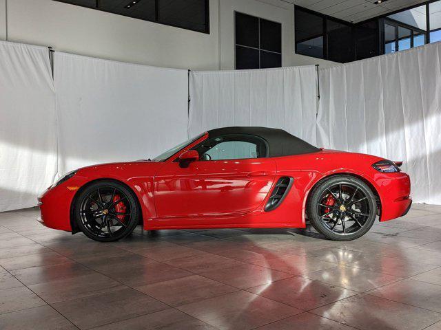 new 2025 Porsche 718 Boxster car, priced at $105,885