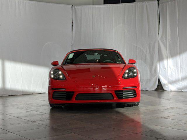 new 2025 Porsche 718 Boxster car, priced at $105,885