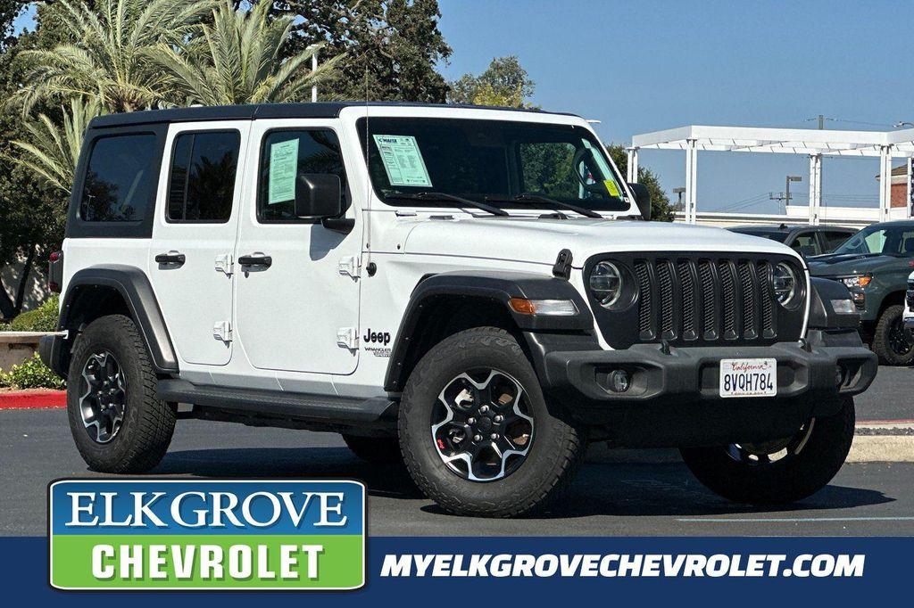 used 2021 Jeep Wrangler Unlimited car, priced at $27,901