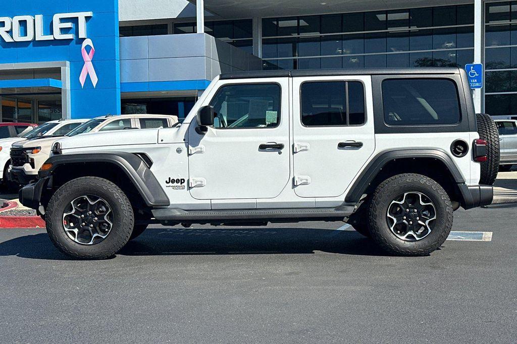 used 2021 Jeep Wrangler Unlimited car, priced at $27,901