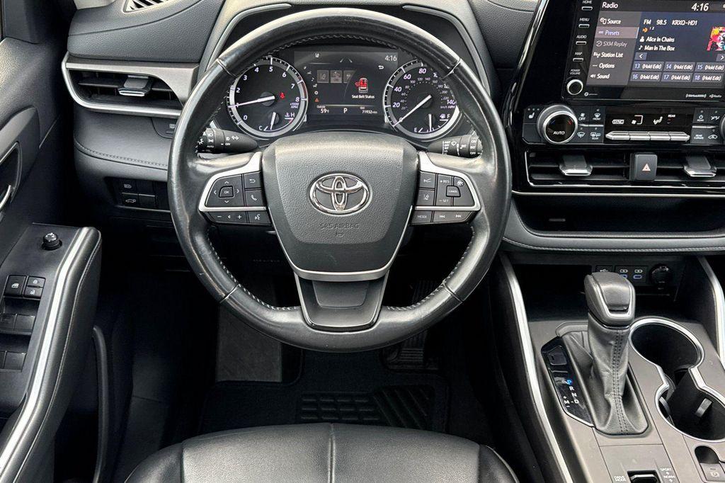 used 2022 Toyota Highlander car, priced at $29,501