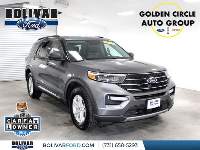 used 2022 Ford Explorer car, priced at $27,188