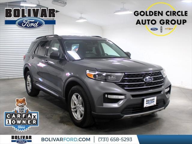 used 2022 Ford Explorer car, priced at $27,158