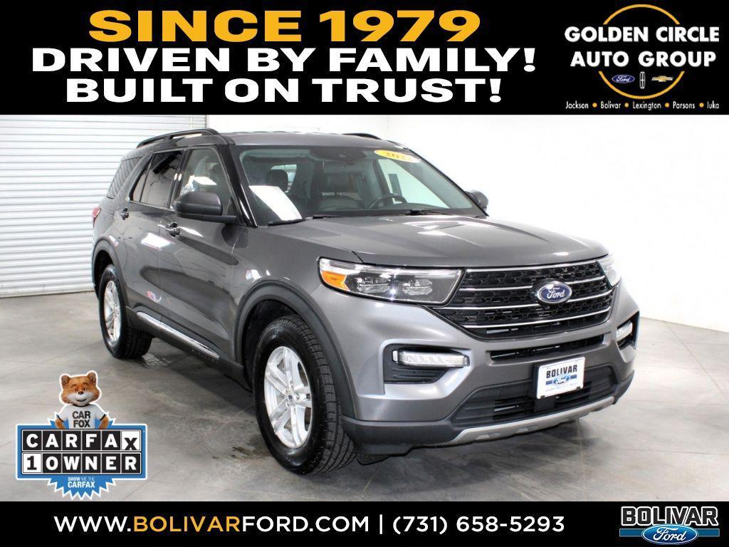 used 2022 Ford Explorer car, priced at $25,000