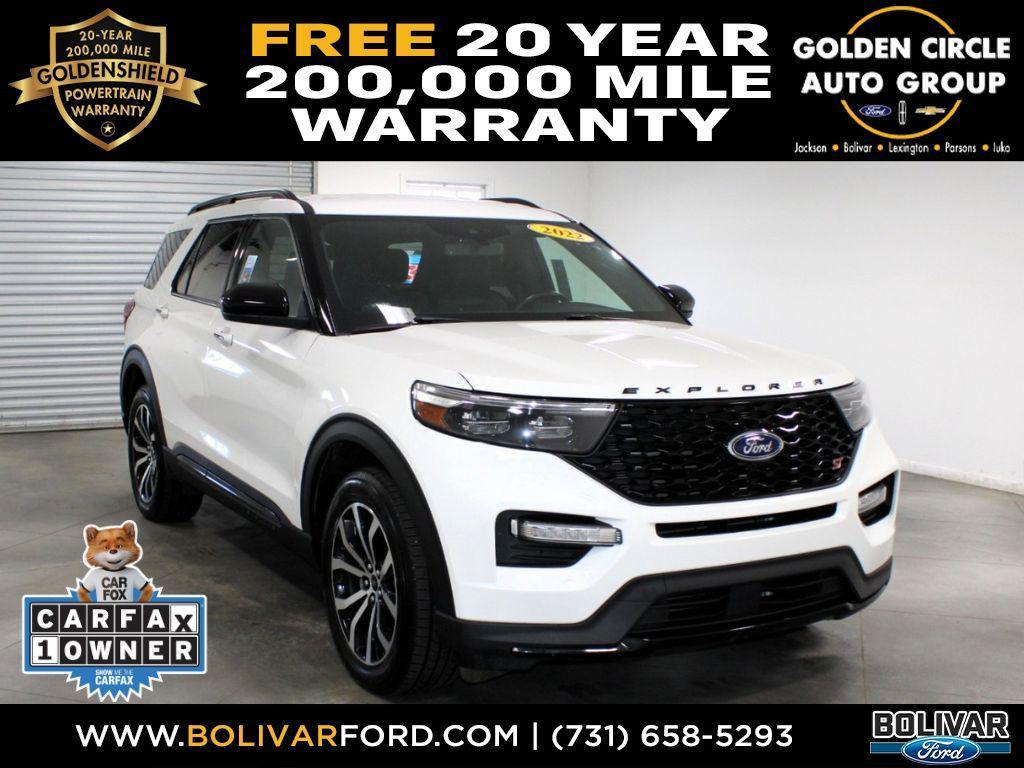 used 2022 Ford Explorer car, priced at $34,828