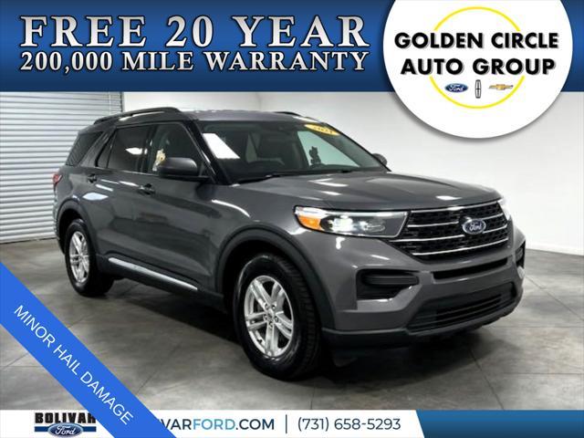used 2021 Ford Explorer car, priced at $25,294