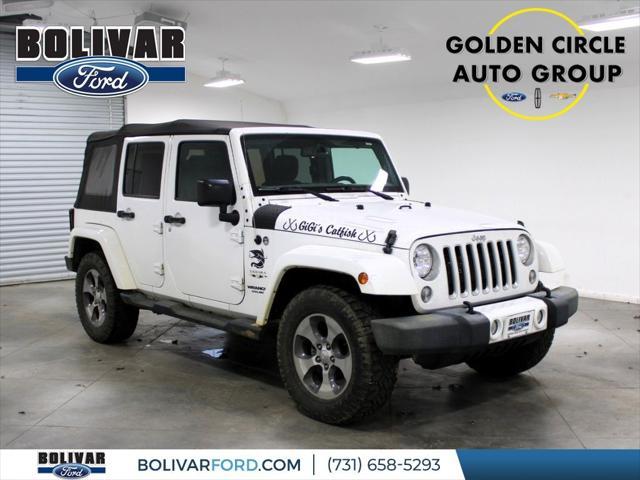 used 2016 Jeep Wrangler Unlimited car, priced at $22,516