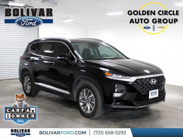 used 2020 Hyundai Santa Fe car, priced at $18,179