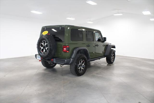 used 2021 Jeep Wrangler Unlimited car, priced at $33,000
