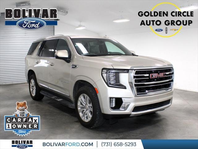used 2021 GMC Yukon car, priced at $43,838