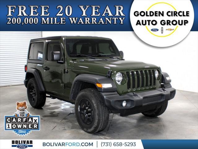 used 2023 Jeep Wrangler car, priced at $28,568