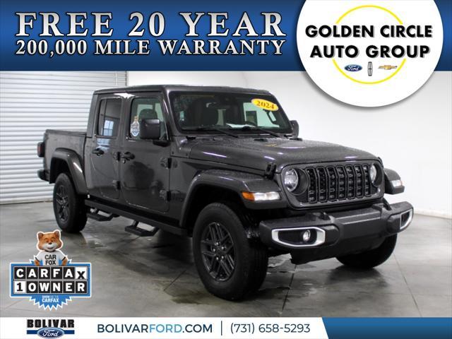 used 2024 Jeep Gladiator car, priced at $39,206