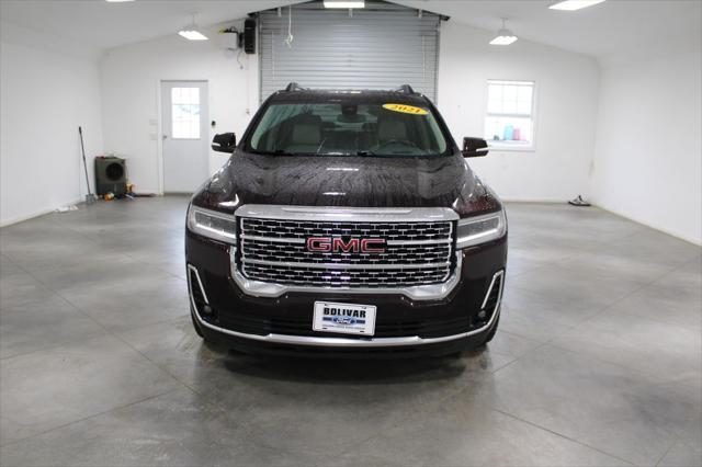 used 2021 GMC Acadia car, priced at $27,000