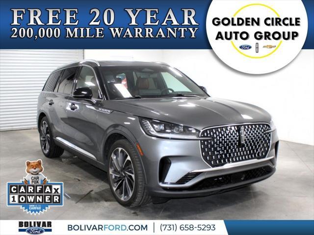 used 2025 Lincoln Aviator car, priced at $58,000