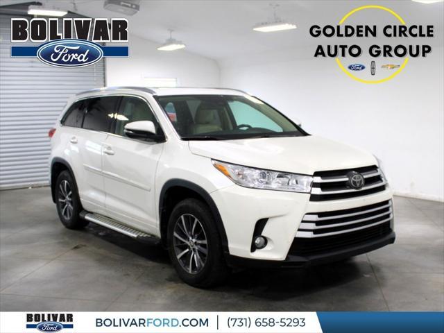 used 2018 Toyota Highlander car, priced at $22,000