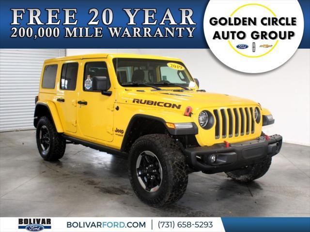 used 2019 Jeep Wrangler Unlimited car, priced at $33,010